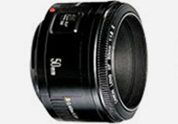 Objektiv: EF 50 mm 1:1,8